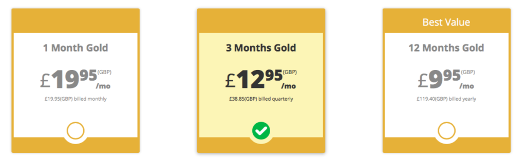 membership prices of AdultFriendFinder