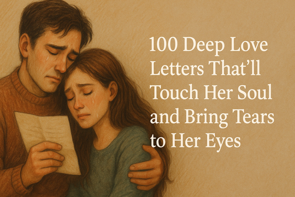 100 Deep Love Letters That’ll Touch Her Soul and Bring Tears to Her Eyes