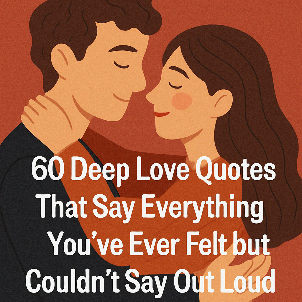 60 Deep Love Quotes That Say Everything You’ve Ever Felt but Couldn’t Say Out Loud
