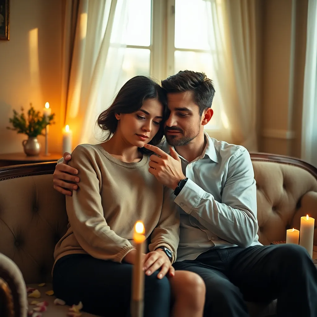 When Pain Meets Love's Tender Kiss