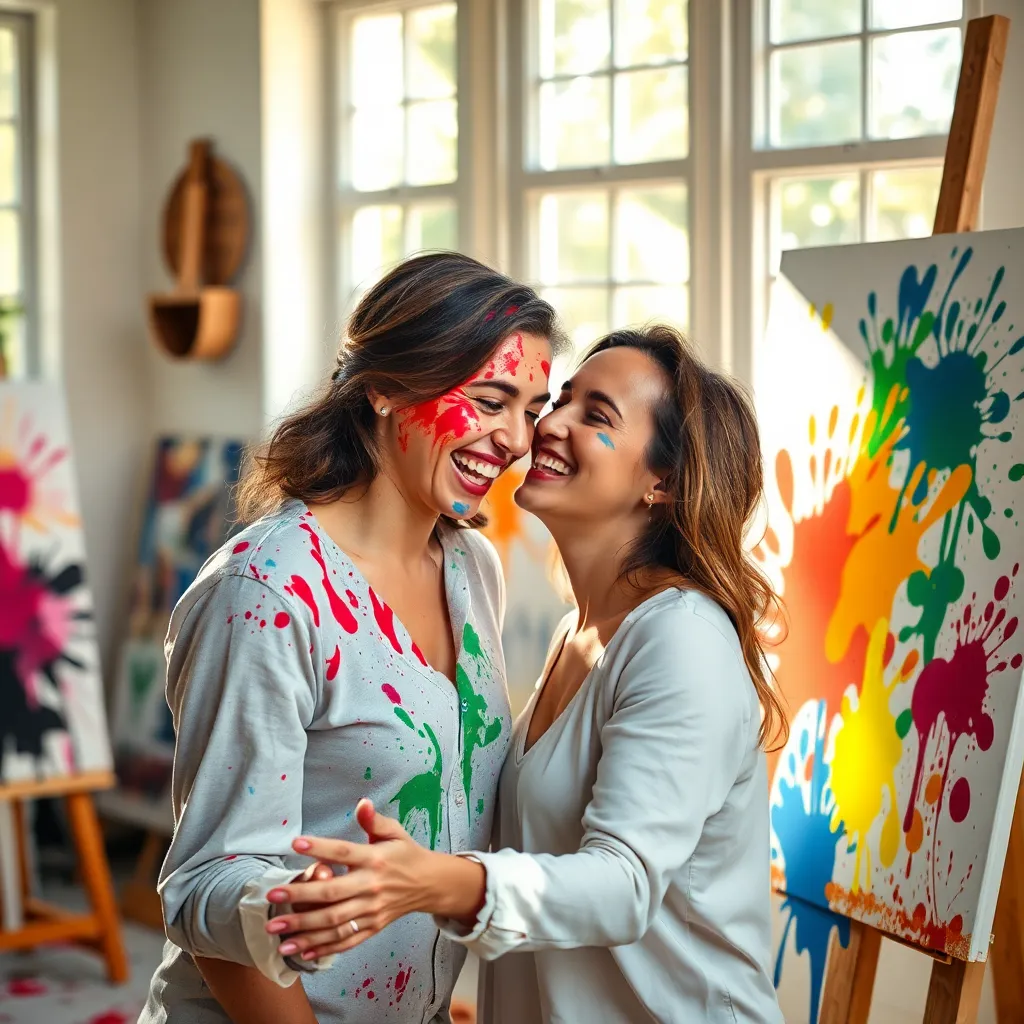 When Love Paints a Smile