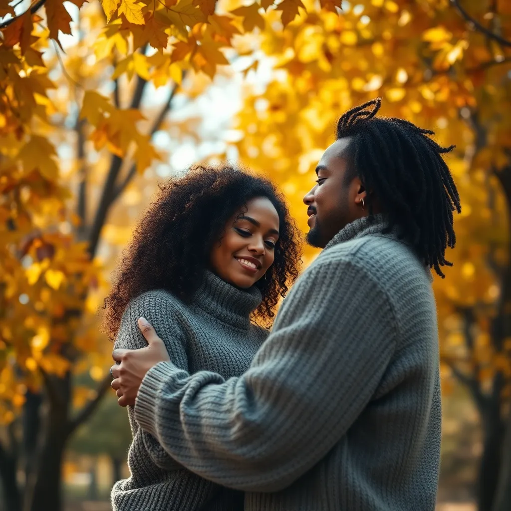 The Warmth of October Embrace