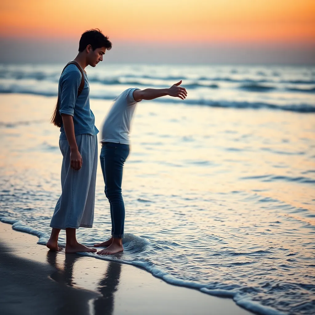 The Hesitant Leap into Love