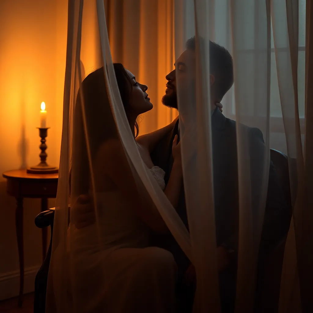 Veiled Realities in Loving Arms