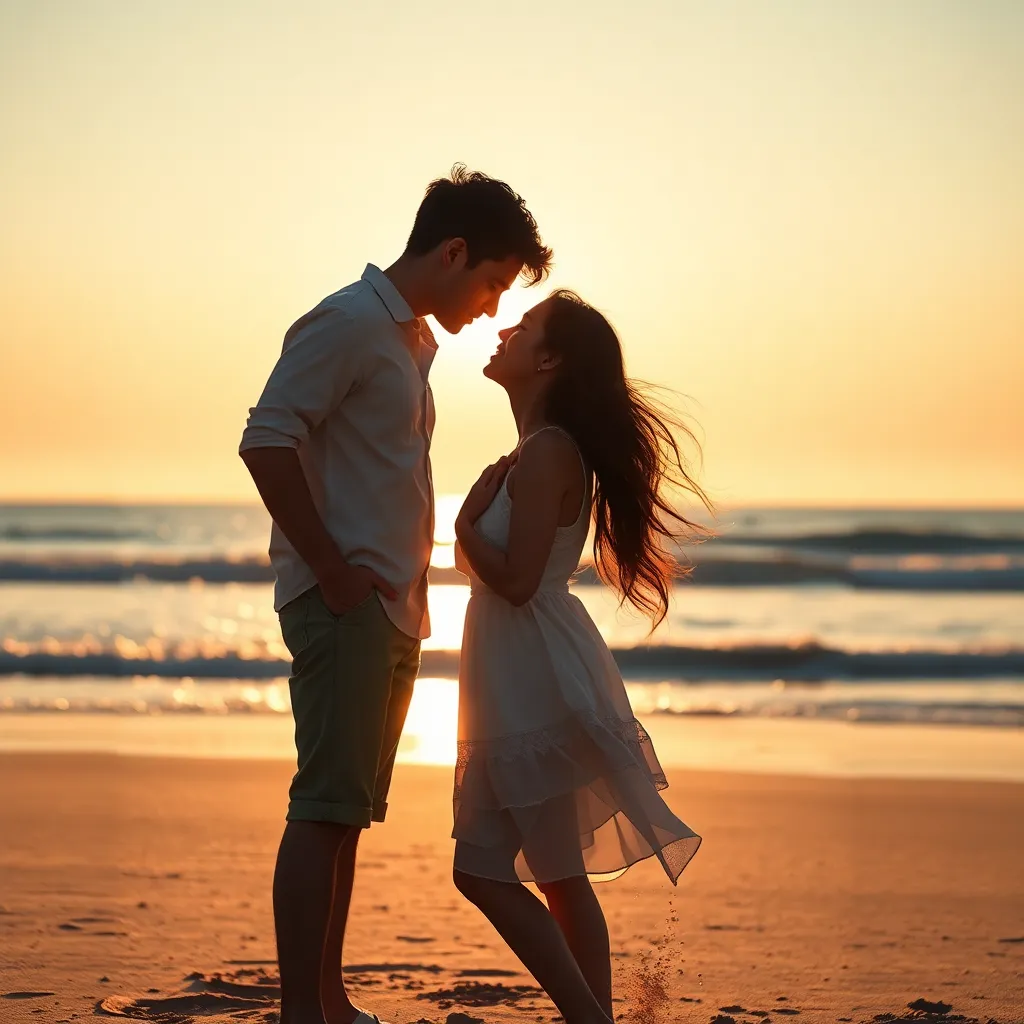 The Serenity in First-Kiss Moments