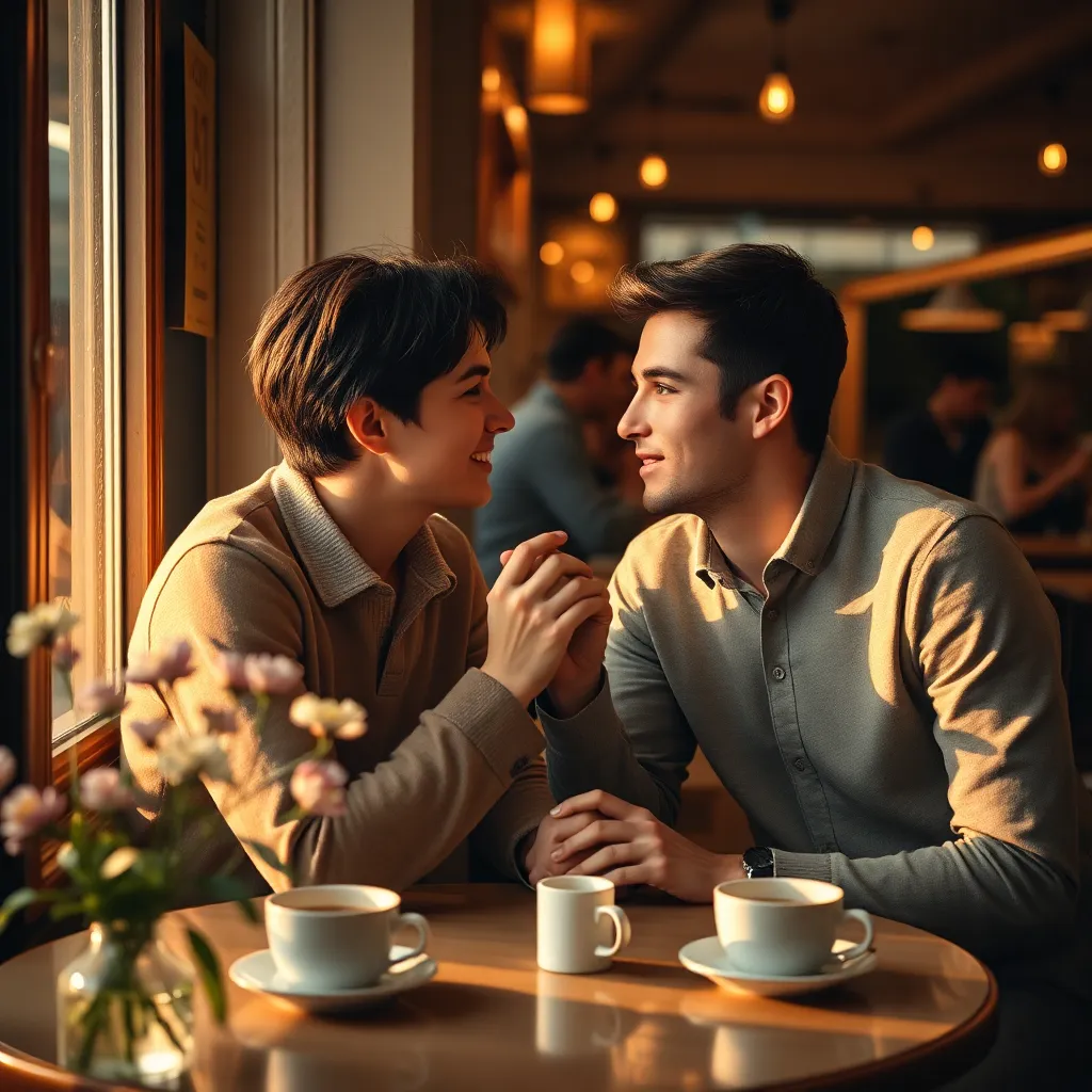 When Hearts Flirt in Silence