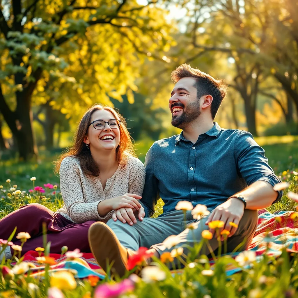 When Laughter Weaves a Love Story